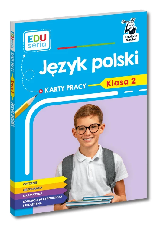Język polski. Karty pracy. Klasa 2. Kapitan...