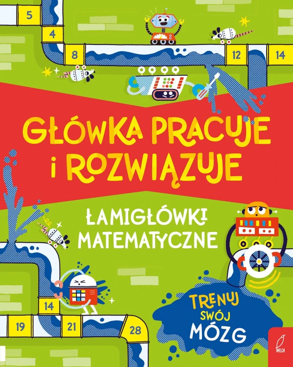 Główka pracuje i rozwiązuje. Łamigłówki...