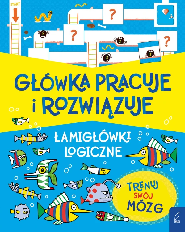 Główka pracuje i rozwiązuje. Łamigłówki logiczne