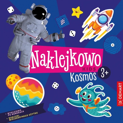 Kosmos. Naklejkowo Kids 3+