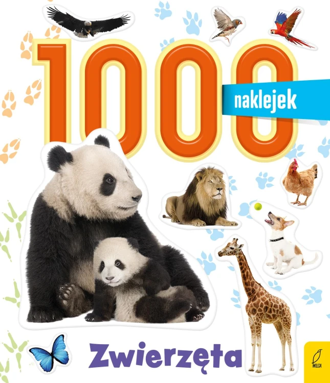 Zwierzęta. 1000 naklejek, Opracowanie zbiorowe