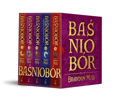 Pakiet Baśniobór (barwione brzegi), Brandon Mull