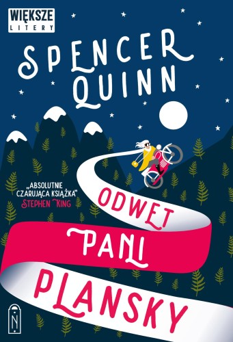 Odwet Pani Plansky. Większe litery, Spencer Quinn