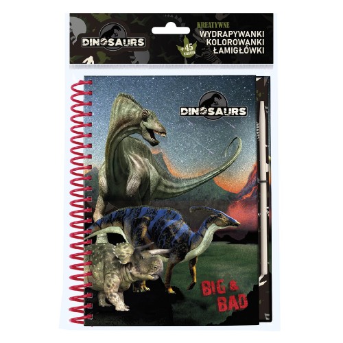 Notes z wydrapywankami Dinozaur 17