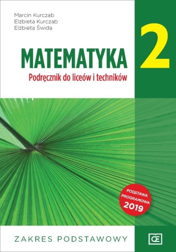 Nowe matematyka podręcznik dla klasy 2 liceum...
