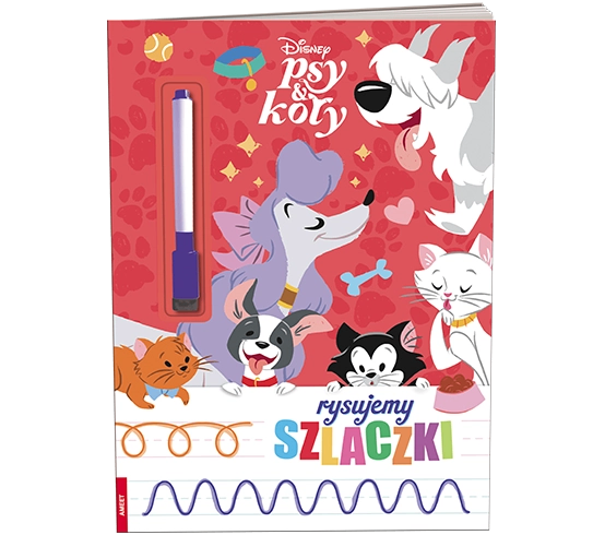 Disney Psy & koty Rysujemy szlaczki KSS-9119