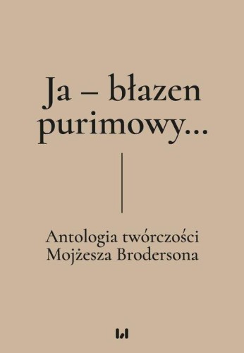 Ja - błazen purimowy… Antologia twórczości...
