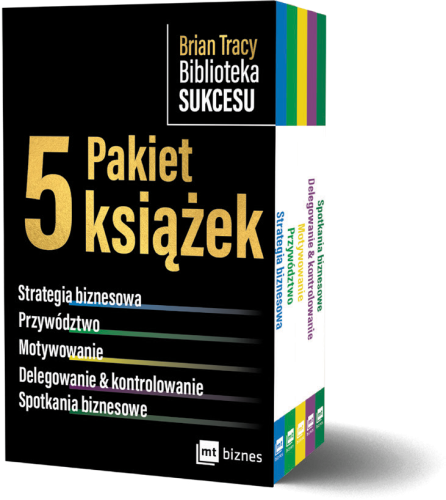 Pakiet Brian Tracy Biblioteka Sukcesu....