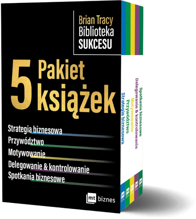 Pakiet Brian Tracy Biblioteka Sukcesu....