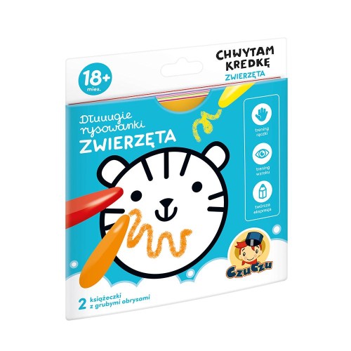 Dłuuugie rysowanki chwytam kredkę zwierzęta...