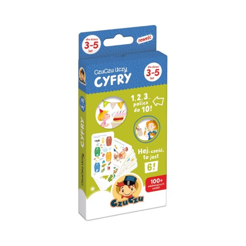 Cyfry 3-5 lat CzuCzu uczy, Opracowanie Zbiorowe