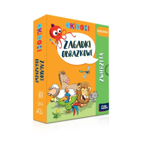 OKIDOKI Zagadki obrazkowe Zwierzęta