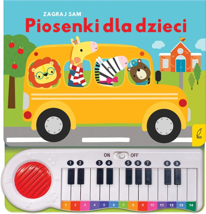 Zagraj sam. Piosenki dla dzieci. Pianinko
