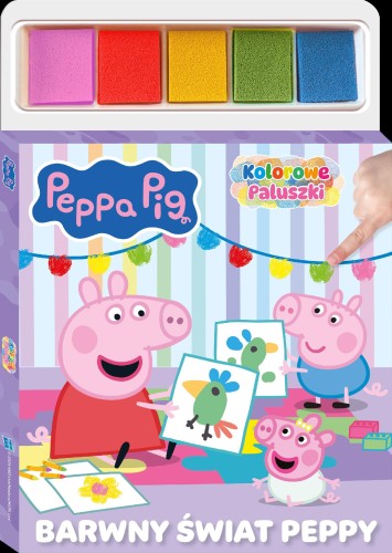 Barwny świat Peppy. Świnka Peppa. Kolorowe...