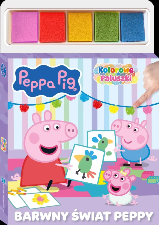 Barwny świat Peppy. Świnka Peppa. Kolorowe...