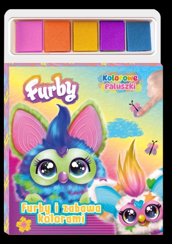 Furby i zabawa kolorami. Furby. Kolorowe Paluszki