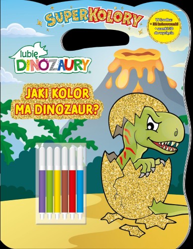 Jaki kolor ma dinozaur? Lubię Dinozaury....