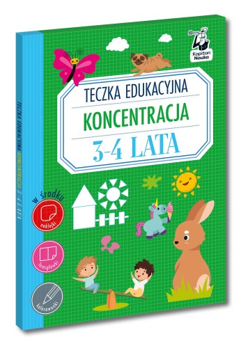 Teczka edukacyjna. Koncentracja. 3-4 lata....