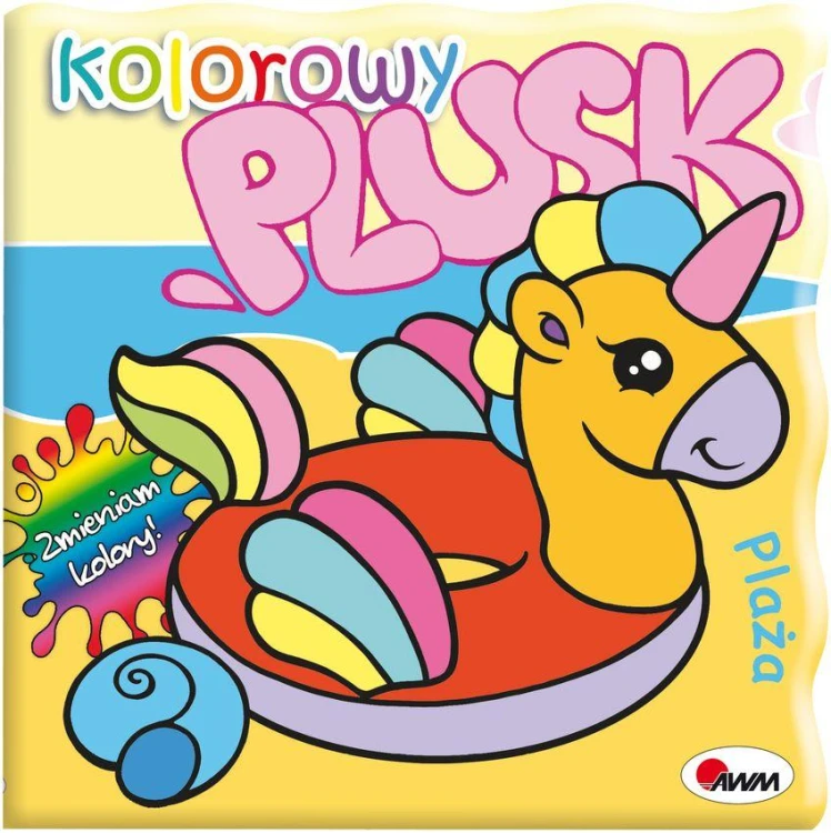 Plaża. Kolorowy plusk, Mirosława Kwiecińska