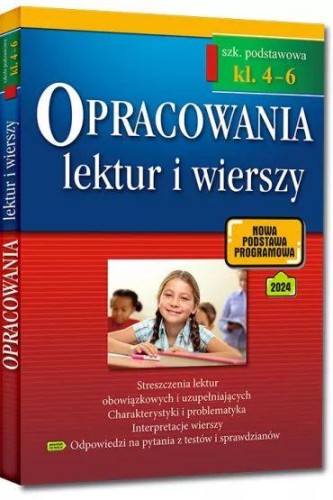 Opracowania lektur i wierszy. Szkoła...