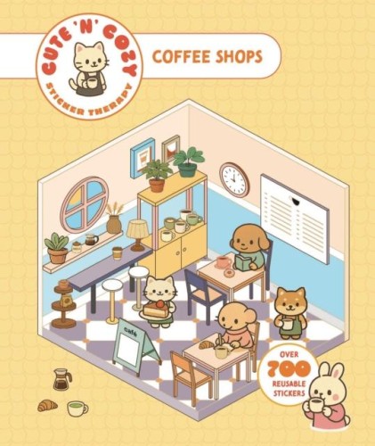 Cute 'n' Cozy Sticker Therapy. Coffee Shops