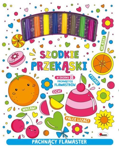 Słodkie przekąski. Pachnący flamaster