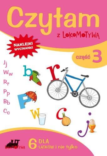 Zeszyt dla sześciolatków czytam z lokomotywą...