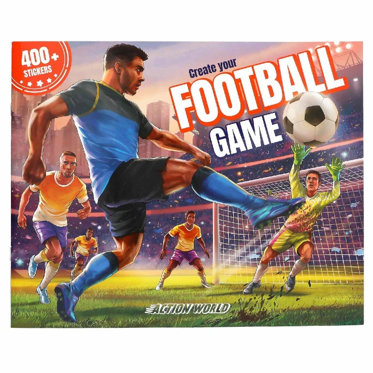 Zestaw z naklejkami Football 14207A