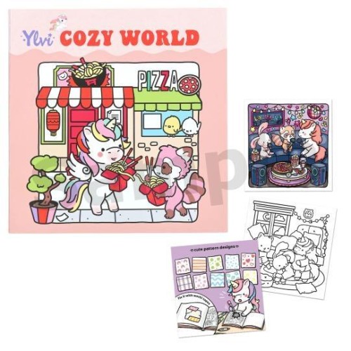 Kolorowanka Cozy World Ylvi 14449A