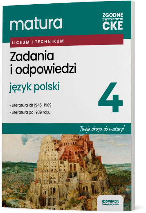Matura Testy czwartoklasisty Język polski...
