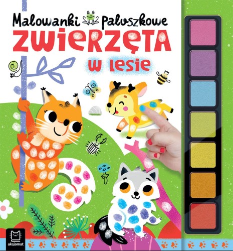 Zwierzęta w lesie. Paluszkowe malowanki