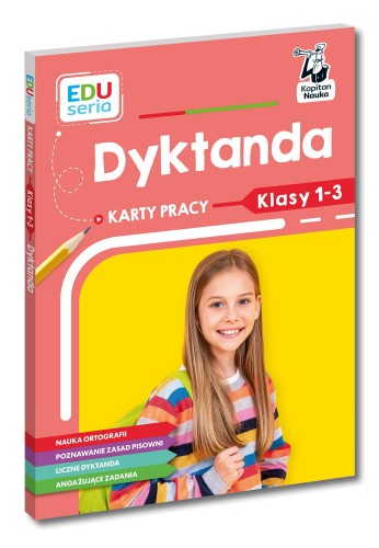 Dyktanda. Karty pracy.  Kapitan Nauka. EDUseria