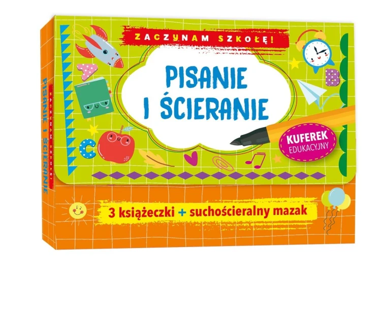 Pisanie i ścieranie. Zaczynam szkołę!