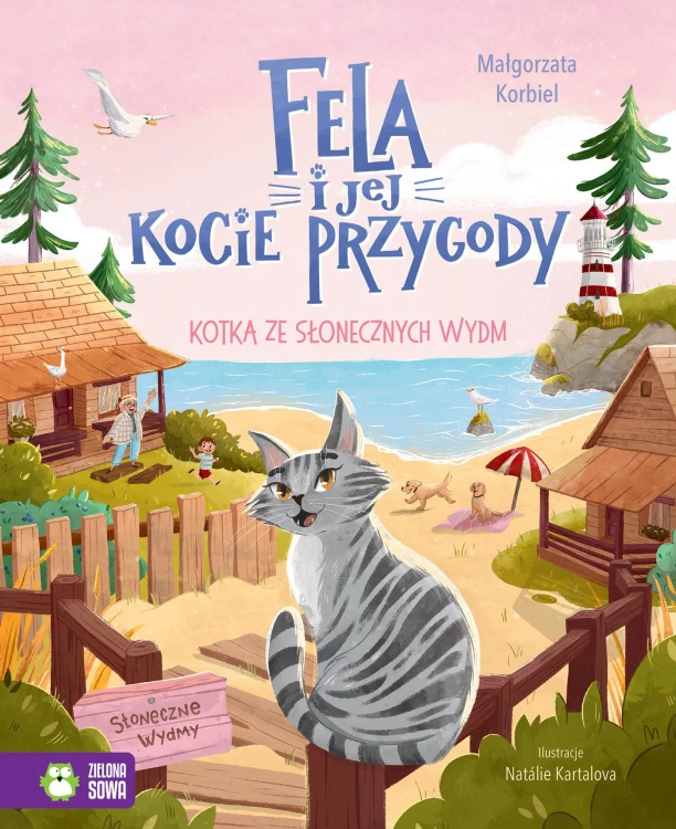 Kotka ze słonecznych wydm. Fela i jej kocie...