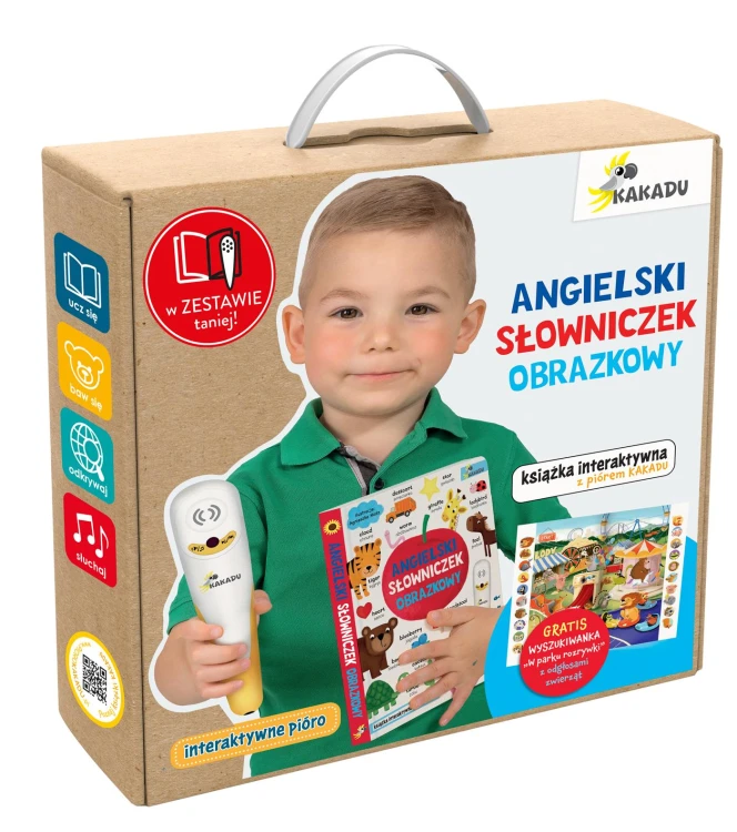 Angielski słowniczek obrazków. Mówiąca książka...