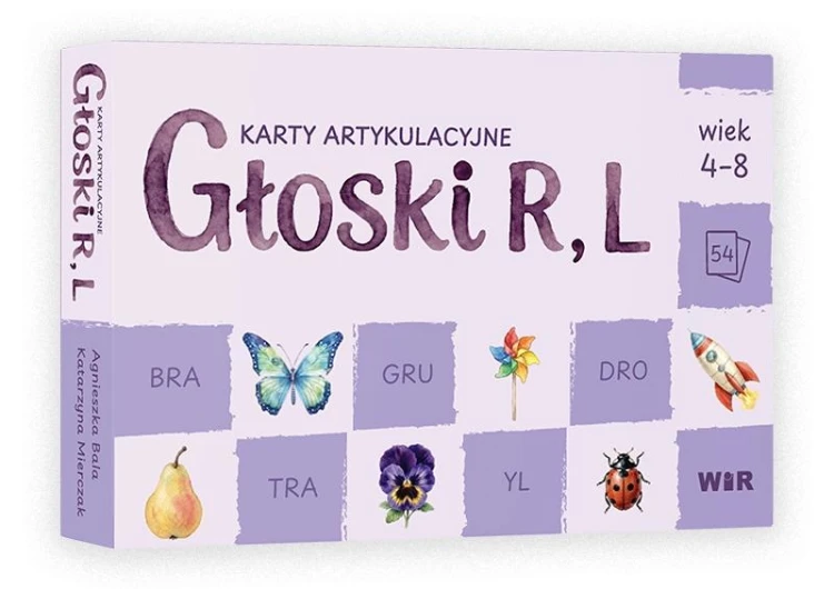 Karty artykulacyjne Głoski R, L