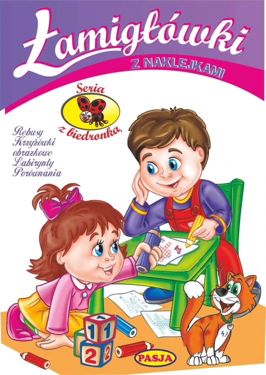 Łamigłówki z naklejkami