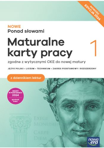Nowa Ponad słowami 1 maturalne karty pracy z...