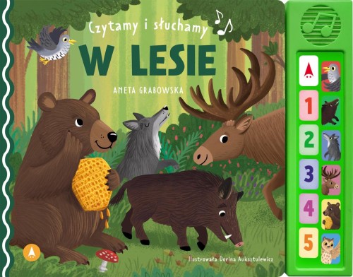 W lesie. Czytamy i słuchamy, Aneta Grabowska