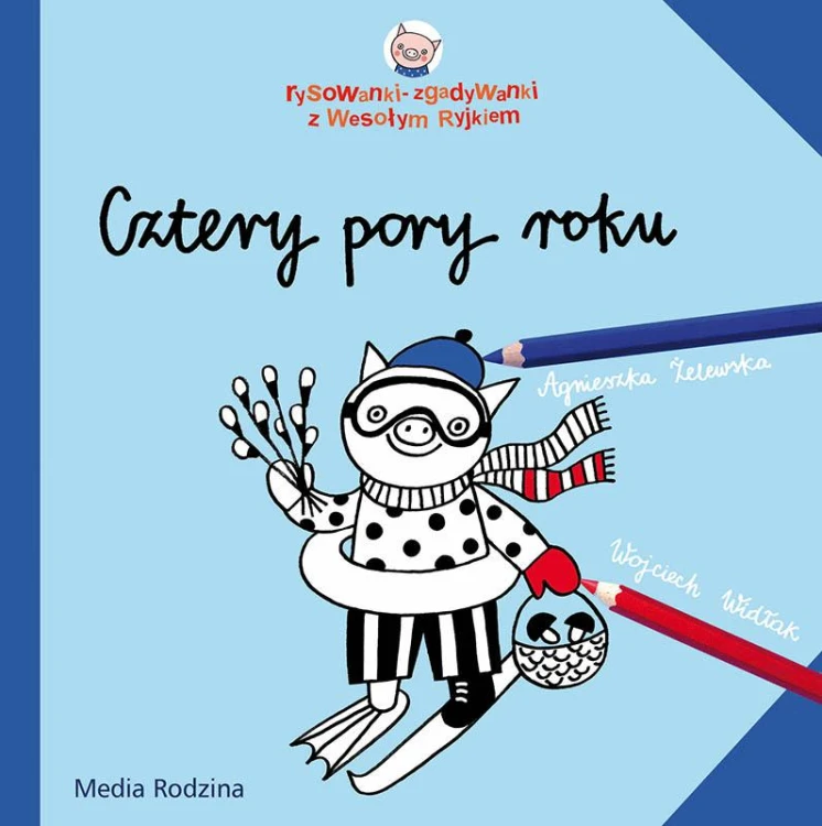 Cztery pory roku. Rysowanki-zgadywanki z...