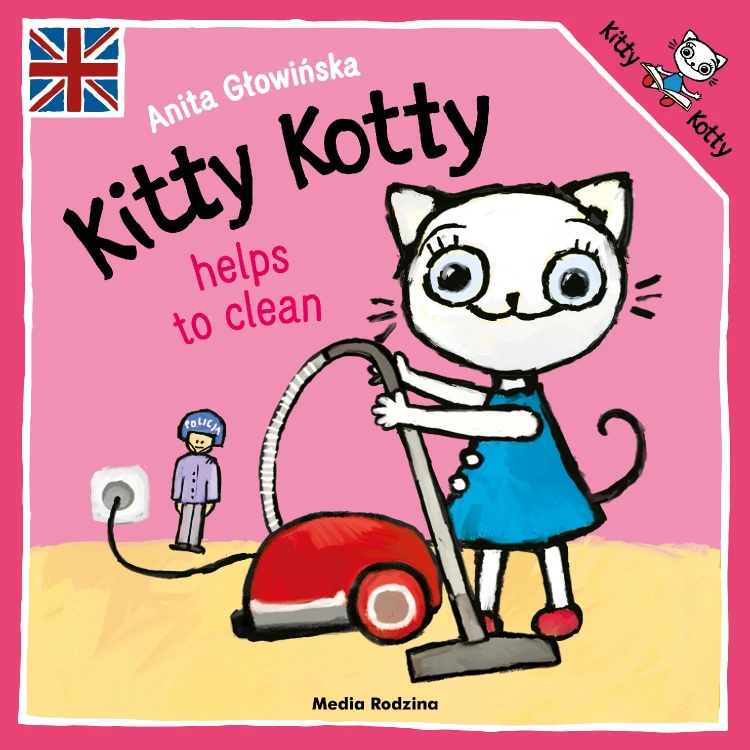 Kitty Kotty helps to clean, Anita Głowińska