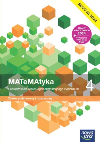 Nowa matematyka podręcznik klasa 4 liceum i...