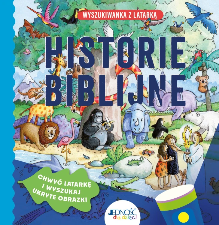 Historie biblijne. Wyszukiwanka z latarką