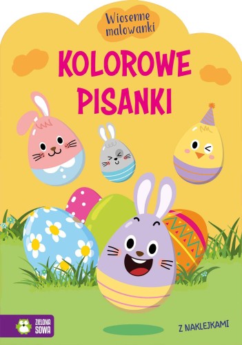 Kolorowe pisanki. Wiosenne malowanki