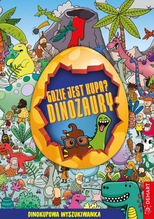 Gdzie jest kupa? Dinozaury. Dinokupowa...