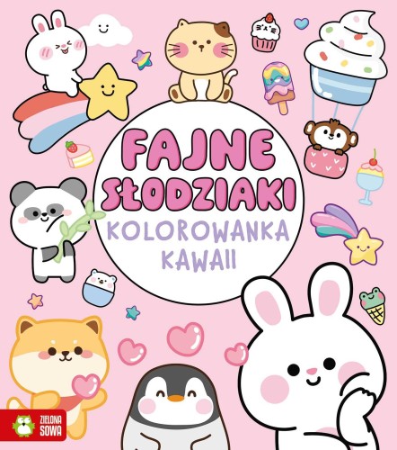 Fajne słodziaki. Kolorowanka Kawaii, Violet Peto
