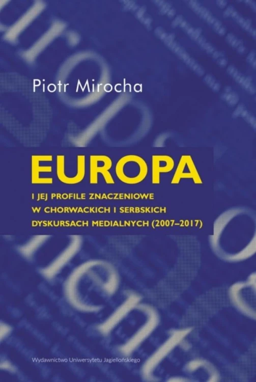 Europa i jej profile znaczeniowe w chorwackich...