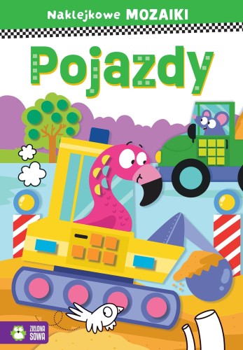 Pojazdy. Naklejkowe mozaiki, Ewelina Protasewicz