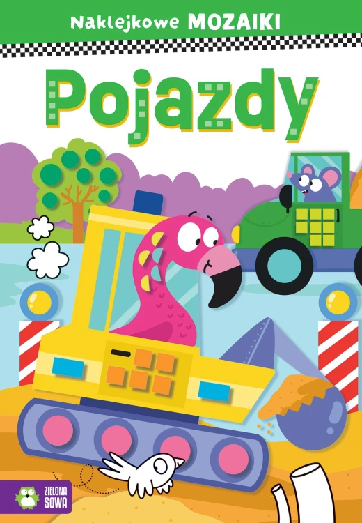 Pojazdy. Naklejkowe mozaiki, Ewelina Protasewicz