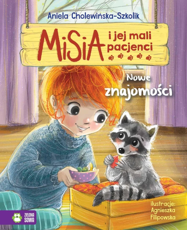 Nowe znajomości. Misia i jej mali pacjenci